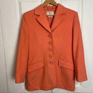 Angora/Wool Blended Jacket